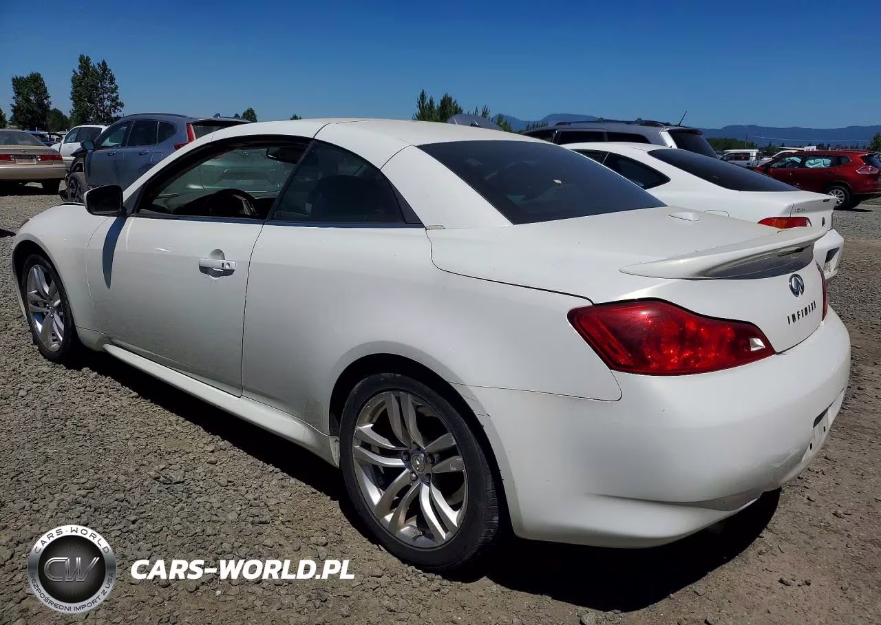 2009 Infiniti G37 Convertible Base VIN:JNKCV66E99M724620 - 2