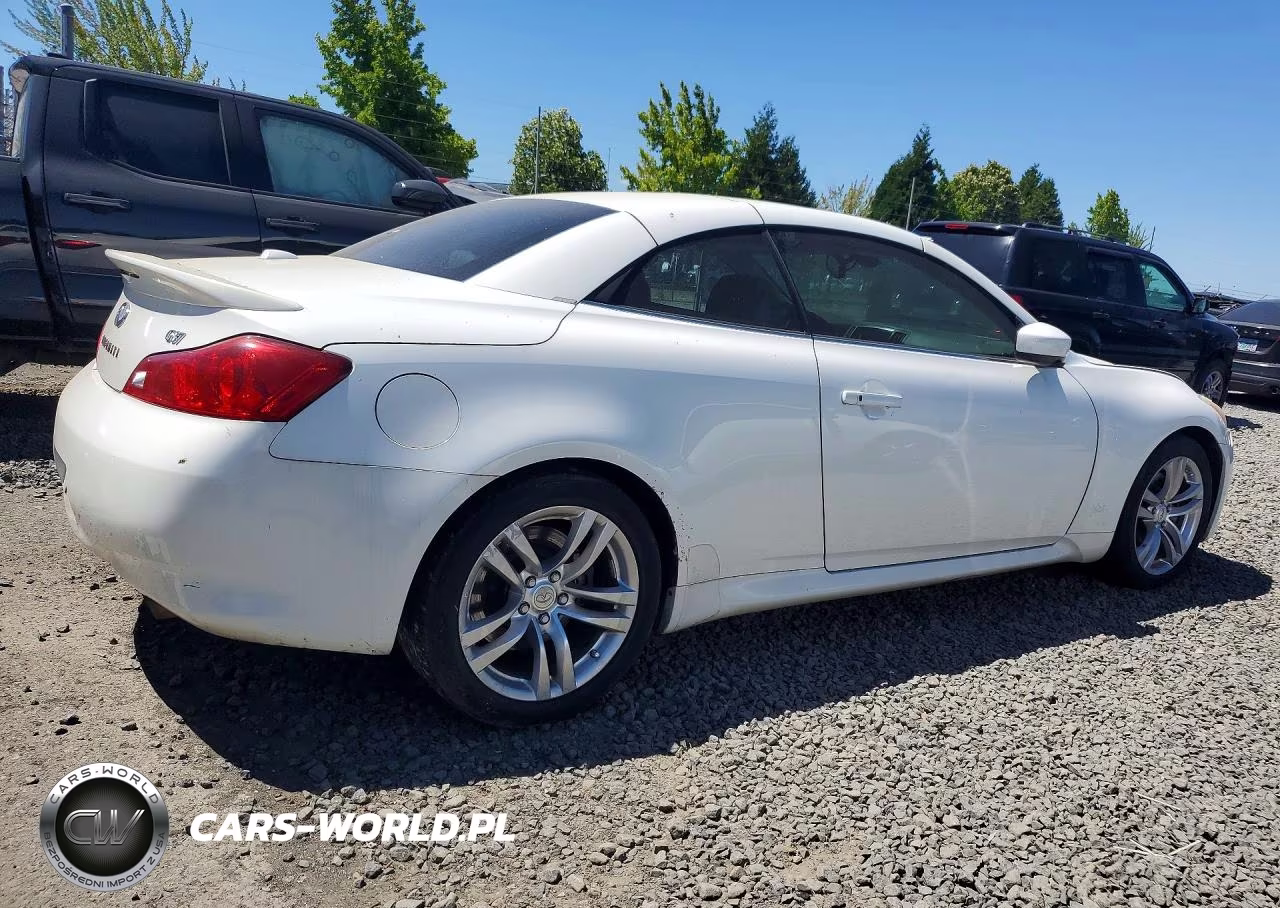 2009 Infiniti G37 Convertible Base VIN:JNKCV66E99M724620 - 3
