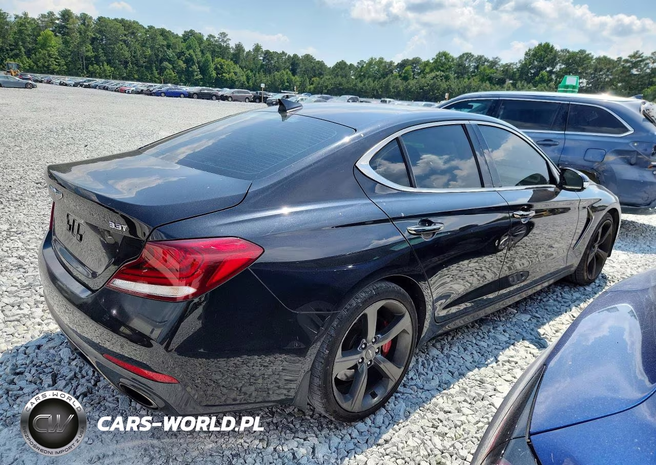 2019 Genesis G70 3.3T Advanced VIN:KMTG34LE0KU031038 - 3