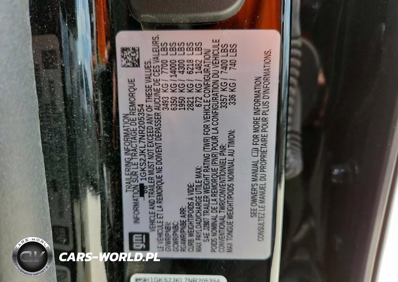 2022 GMC Yukon Xl Denali VIN:1GKS2JKL7NR205354 - 13