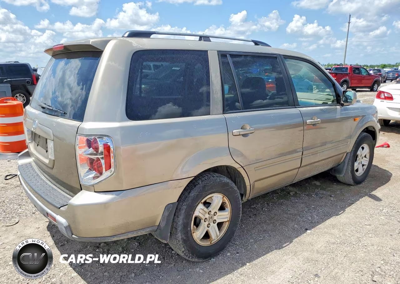 2008 Honda Pilot Vp VIN:5FNYF28238B021571 - 3