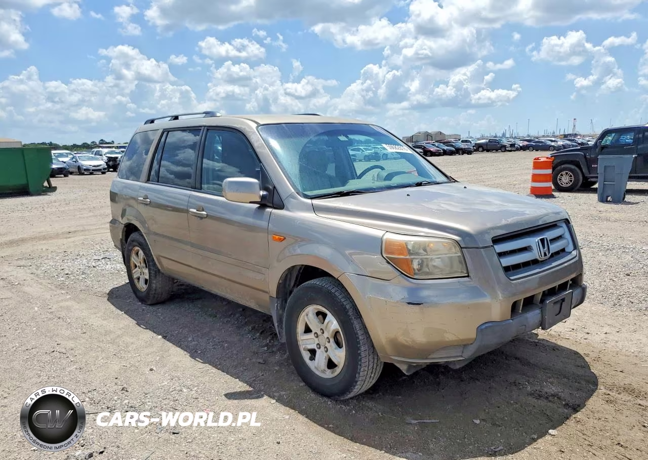 2008 Honda Pilot Vp VIN:5FNYF28238B021571 - 4