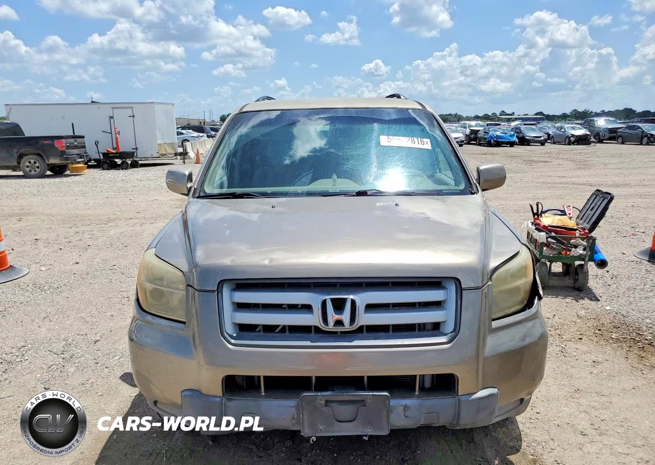 2008 Honda Pilot Vp VIN:5FNYF28238B021571 - 5