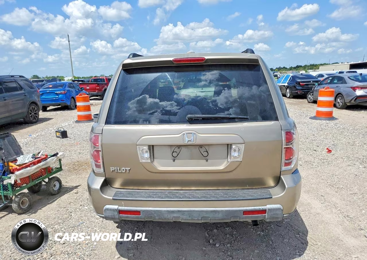 2008 Honda Pilot Vp VIN:5FNYF28238B021571 - 6