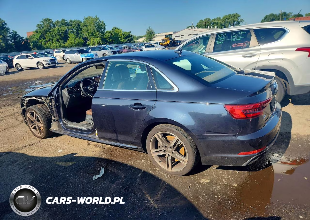 2017 Audi A4 Premium Plus VIN:WAUENAF41HN063692 - 2
