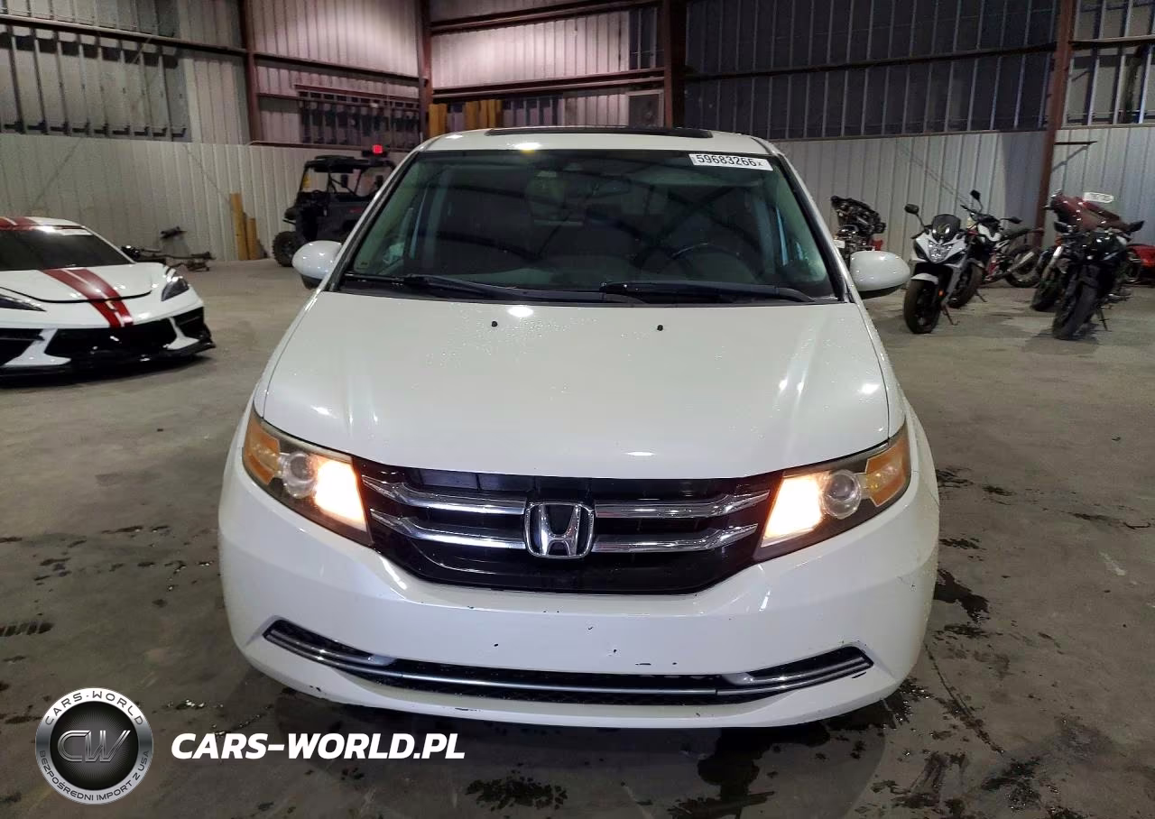 2014 Honda Odyssey Exl VIN:5FNRL5H65EB033721 - 5