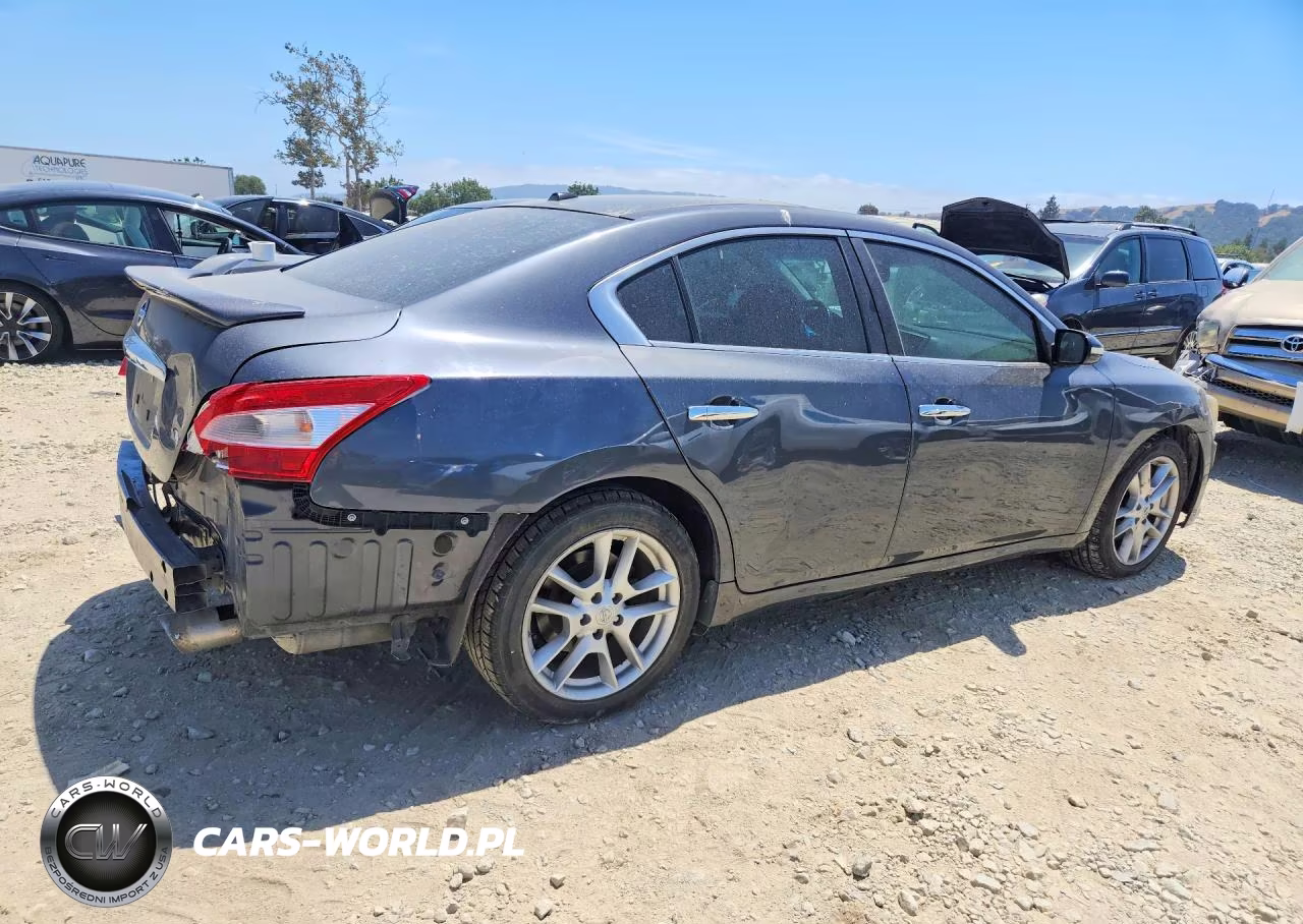 2009 Nissan Maxima 3.5 S VIN:1N4AA51E39C833222 - 3