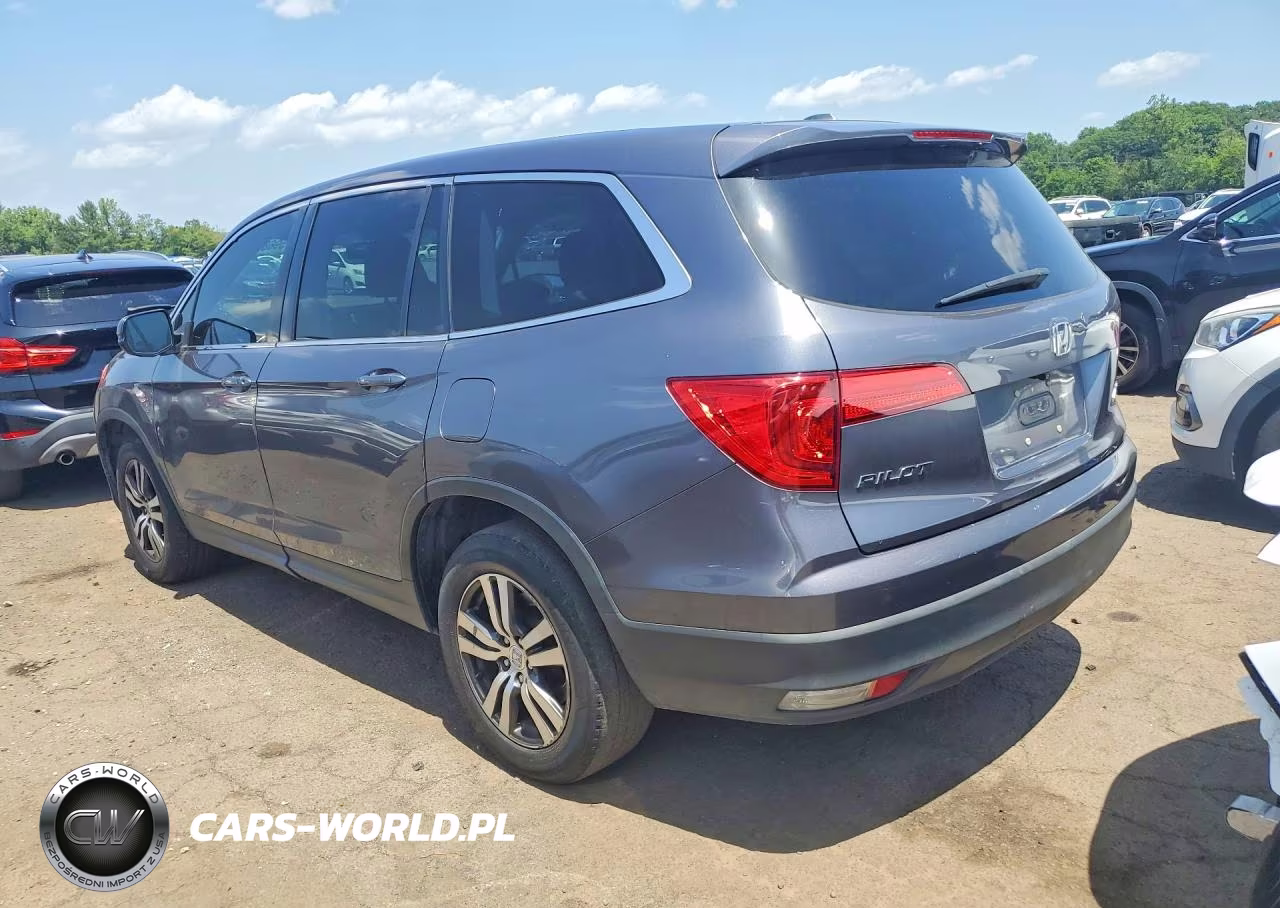 2016 Honda Pilot Exl VIN:5FNYF6H52GB054576 - 2