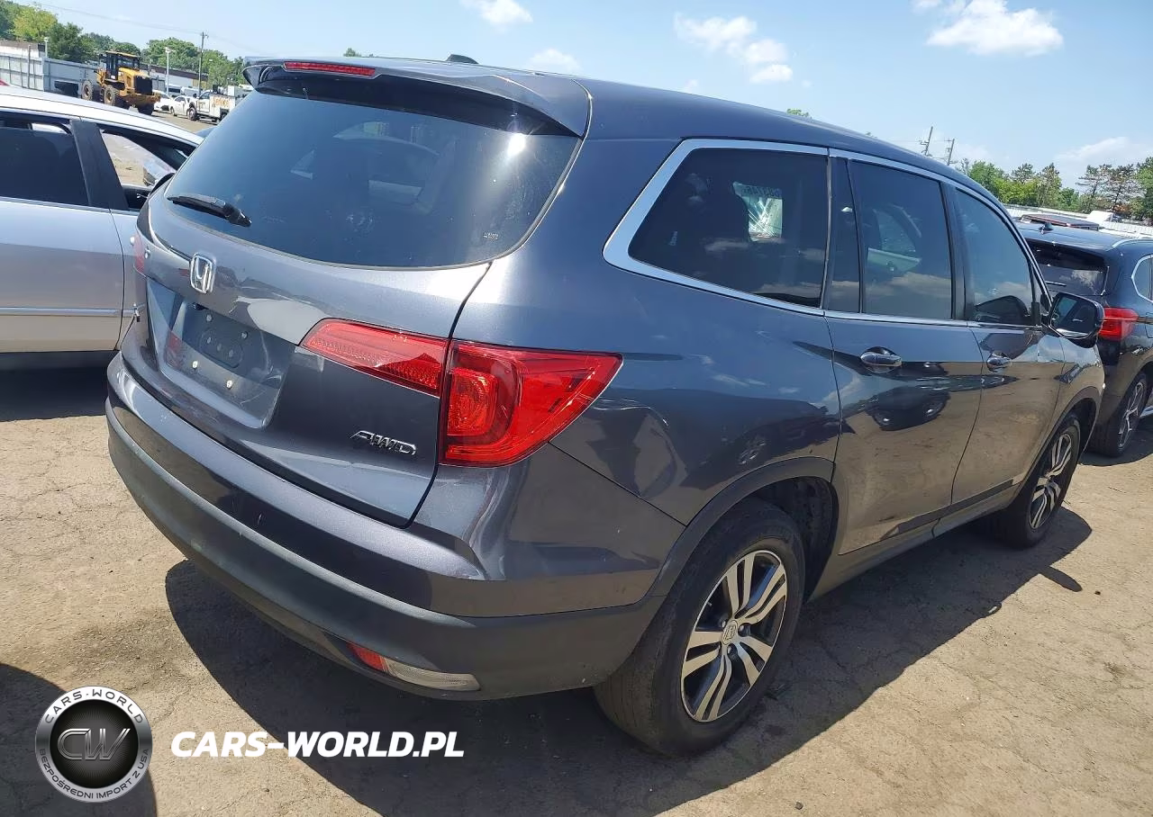 2016 Honda Pilot Exl VIN:5FNYF6H52GB054576 - 3