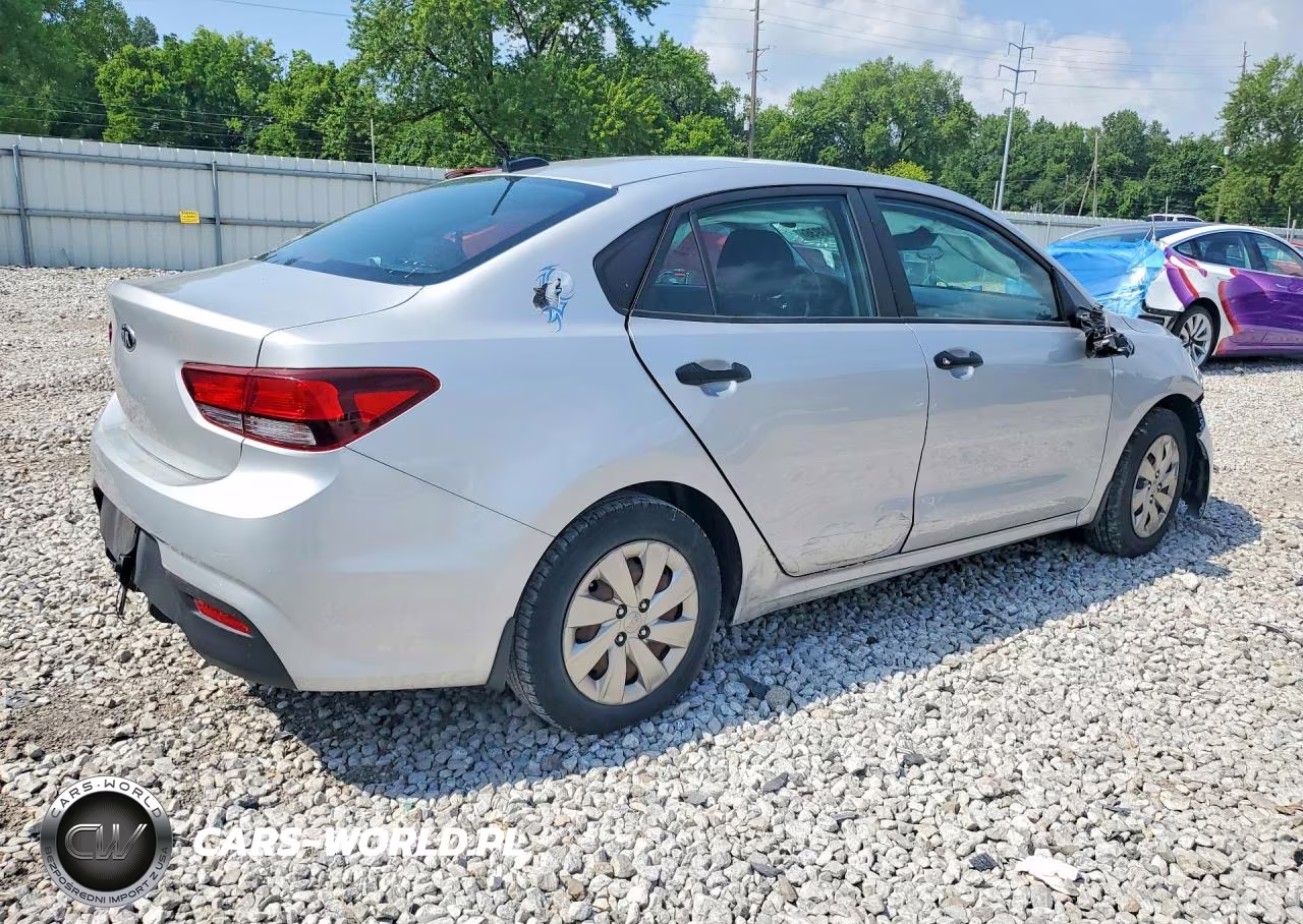 2018 Kia Rio Lx VIN:3KPA24AB2JE046962 - 3