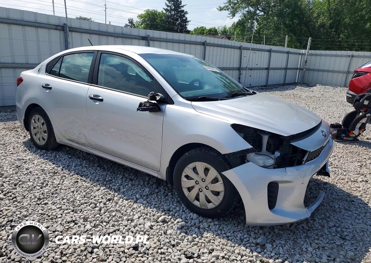 2018 Kia Rio Lx VIN:3KPA24AB2JE046962 - 4