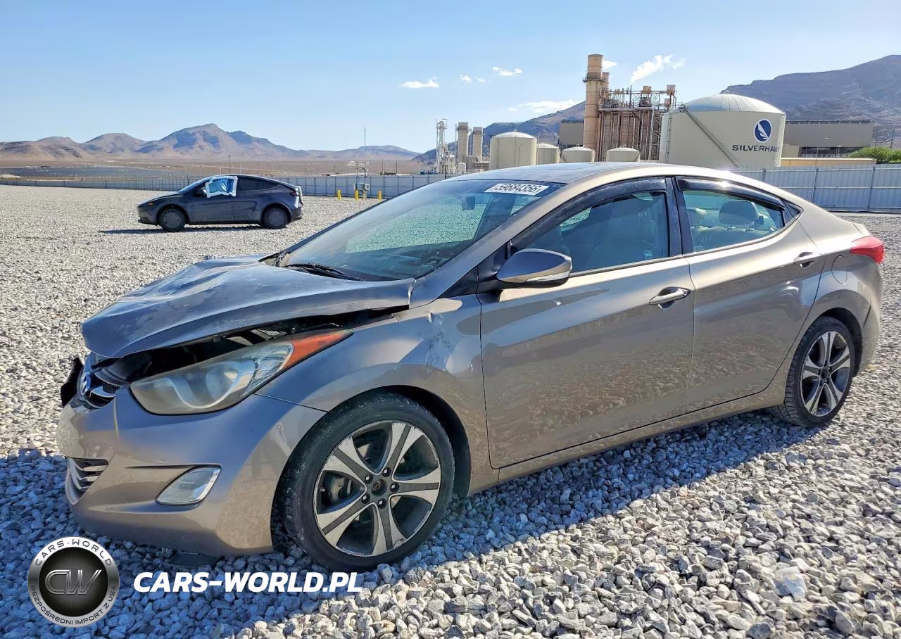 2013 Hyundai Elantra Limited VIN:5NPDH4AE3DH295485 - 1