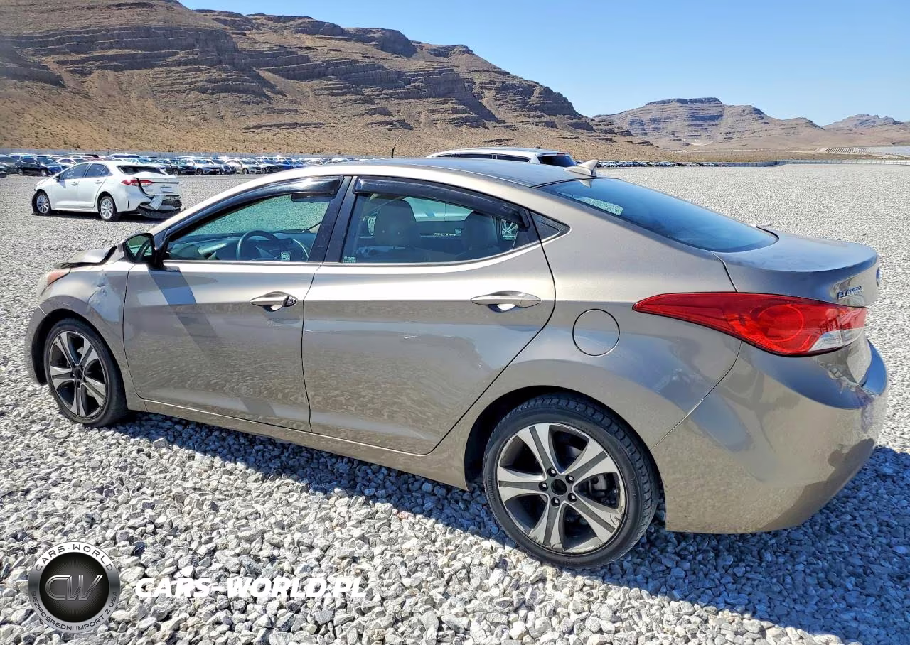 2013 Hyundai Elantra Limited VIN:5NPDH4AE3DH295485 - 2