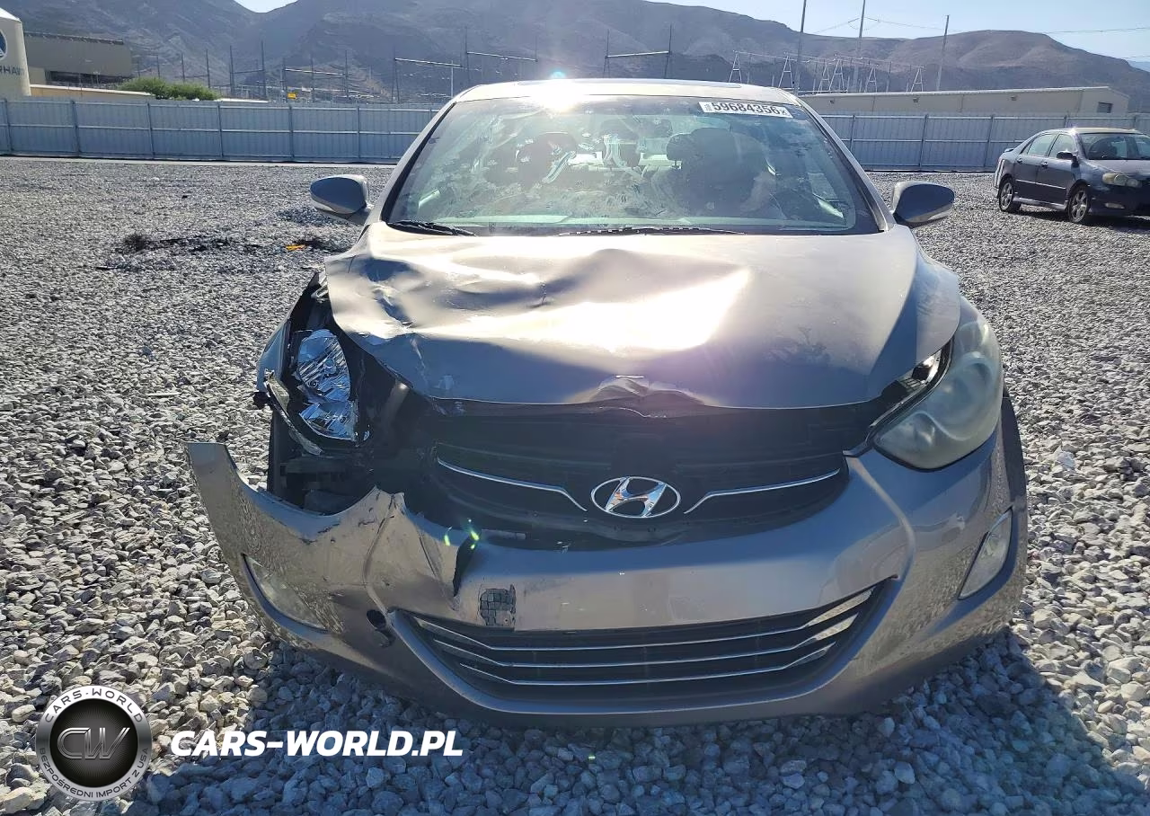 2013 Hyundai Elantra Limited VIN:5NPDH4AE3DH295485 - 5