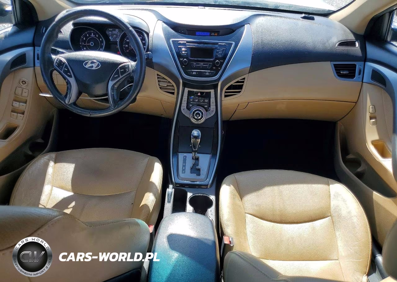 2013 Hyundai Elantra Limited VIN:5NPDH4AE3DH295485 - 8