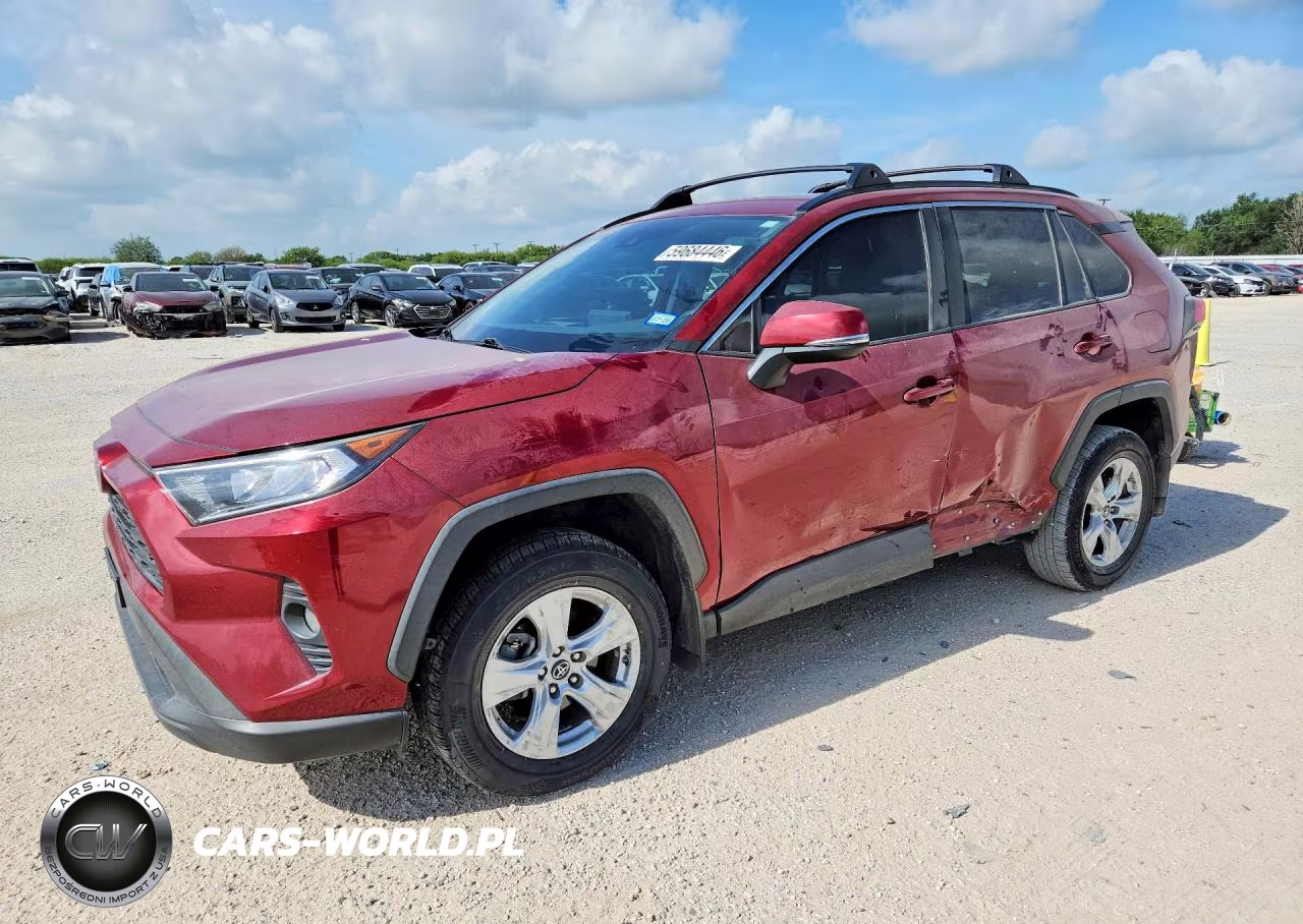 2019 Toyota Rav4 Xle VIN:2T3W1RFV1KW009917 - 1
