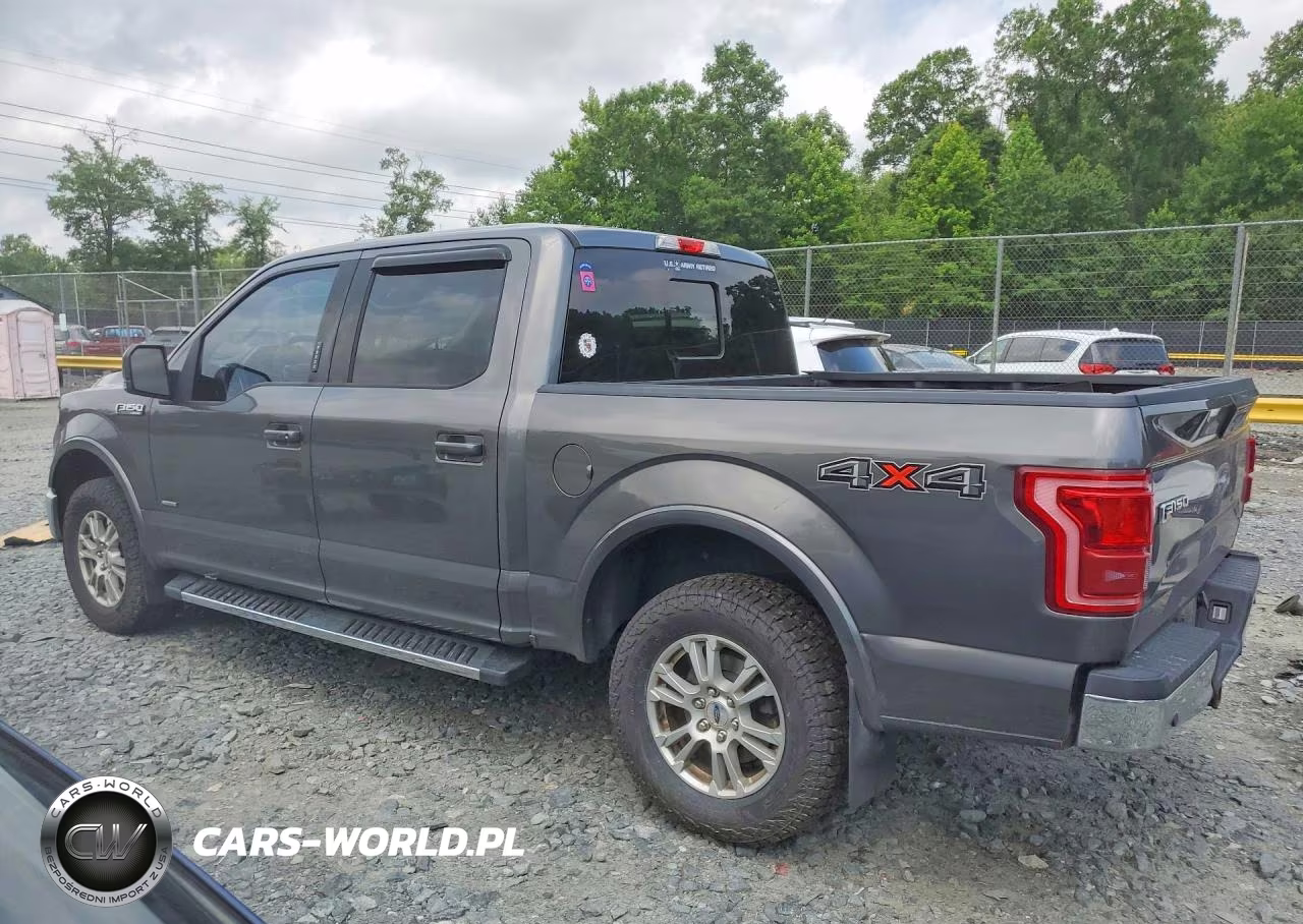 2016 Ford F150 Supercrew VIN:1FTEW1EP2GKD27627 - 2