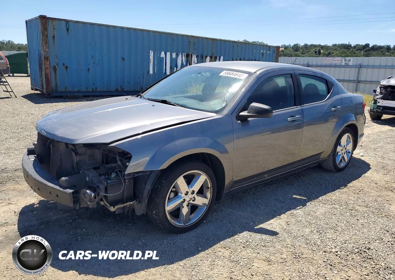 2013 Dodge Avenger Se – zdjęcie 1 z 13