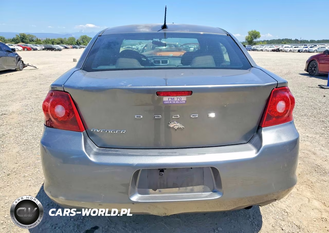 2013 Dodge Avenger Se VIN:1C3CDZAB1DN567904 - 6