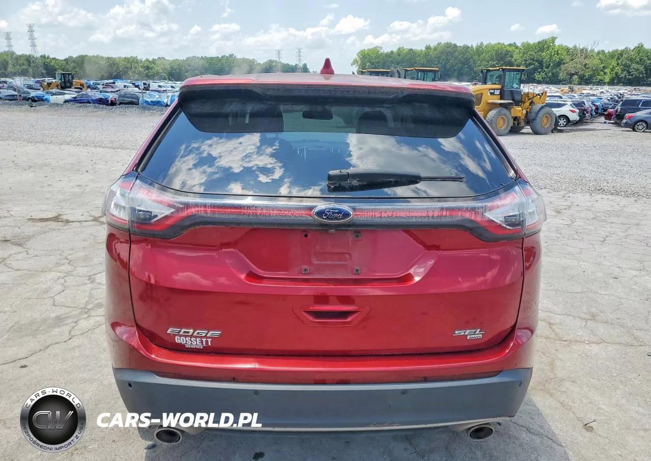 2016 Ford Edge Sel VIN:2FMPK4J80GBB24018 - 6