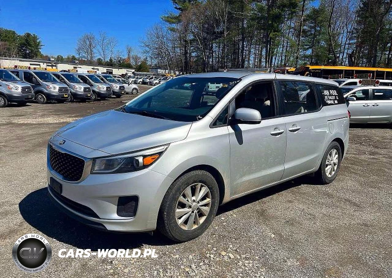 2018 Kia Sedona L VIN:KNDMA5C12J6400723 - 2