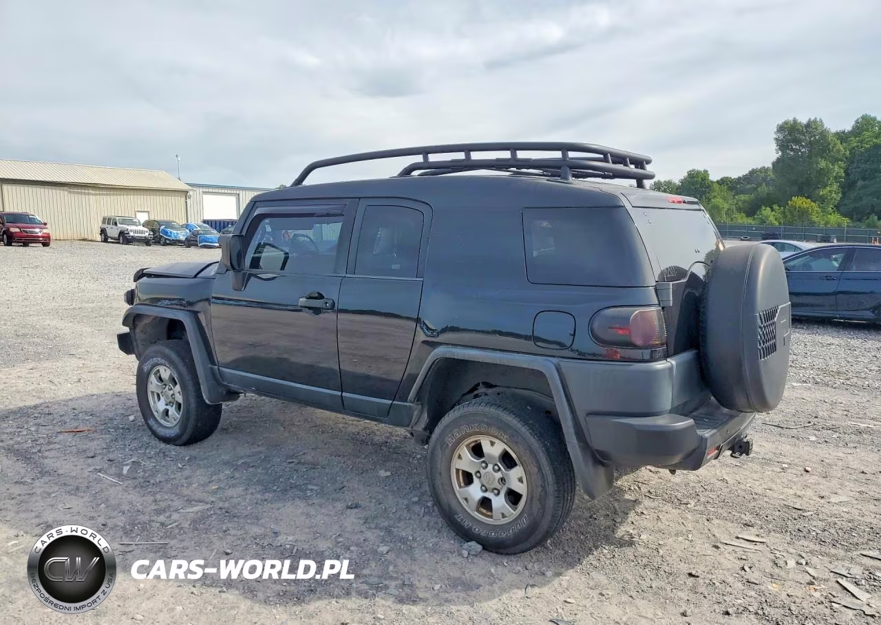 2007 Toyota Fj Cruiser Base VIN:JTEBU11F870075458 - 2