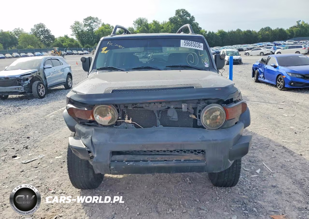 2007 Toyota Fj Cruiser Base VIN:JTEBU11F870075458 - 5
