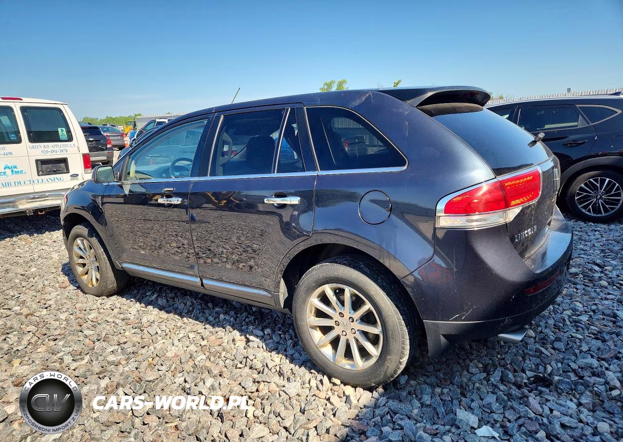 2013 Lincoln Mkx VIN:2LMDJ8JK4DBL23100 - 2