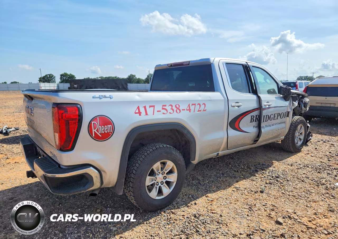 2020 GMC Sierra K1500 Sle VIN:1GTR9BED5LZ257921 - 3