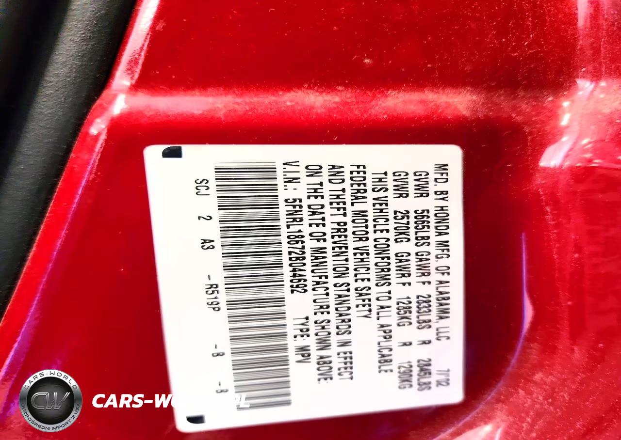 2002 Honda Odyssey Ex VIN:5FNRL18672B044692 - 14
