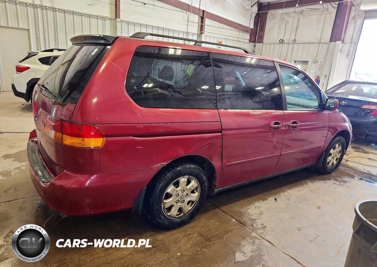 2002 Honda Odyssey Ex VIN:5FNRL18672B044692 - 3