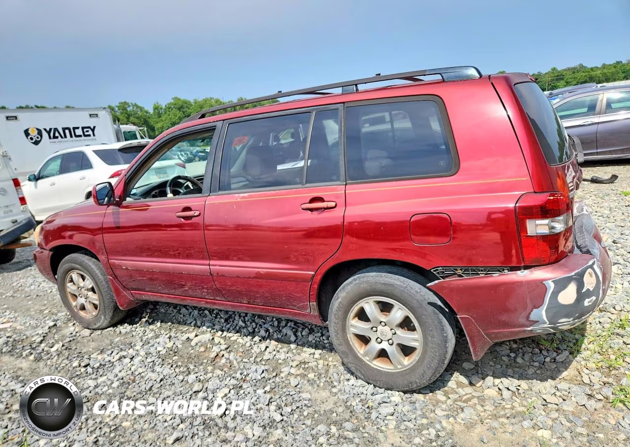 2007 Toyota Highlander Base VIN:JTEDP21A170133775 - 2