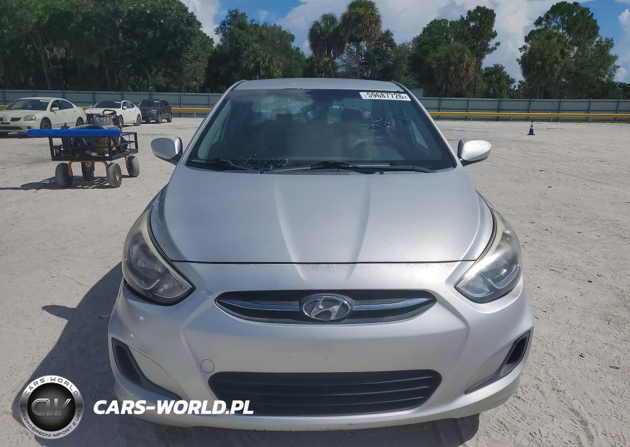 2015 Hyundai Accent Gls VIN:KMHCT4AE6FU907449 - 5