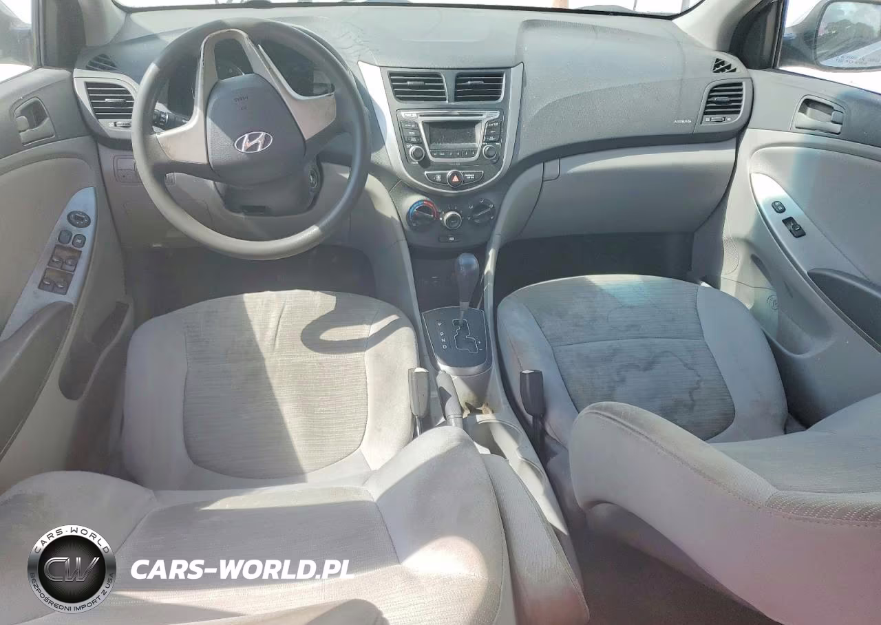 2015 Hyundai Accent Gls VIN:KMHCT4AE6FU907449 - 8