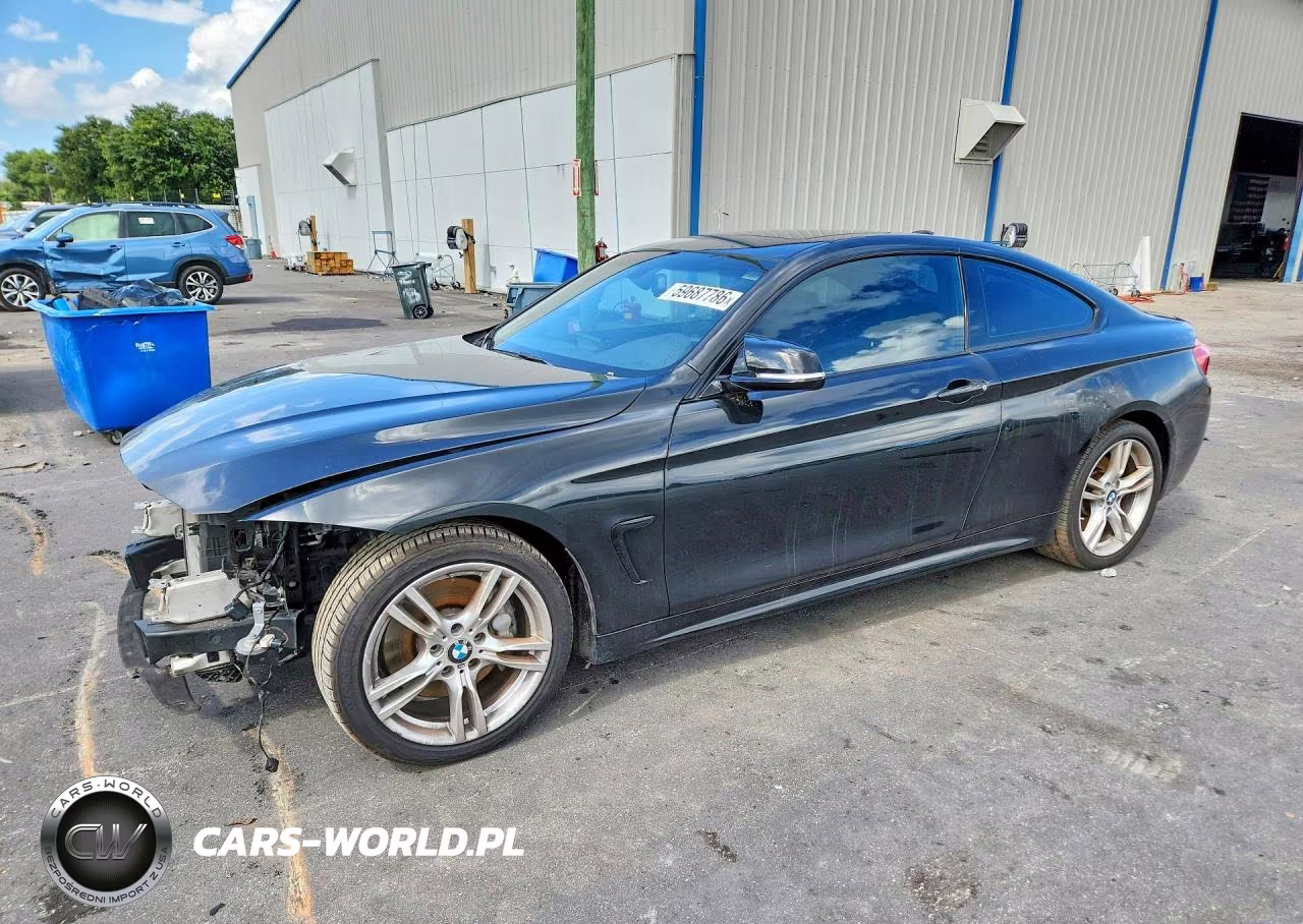 2018 BMW 430I VIN:WBA4W3C57JAC97286 - 1