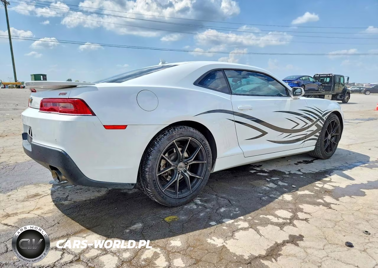 2014 Chevrolet Camaro Lt VIN:2G1FB1E35E9320224 - 3