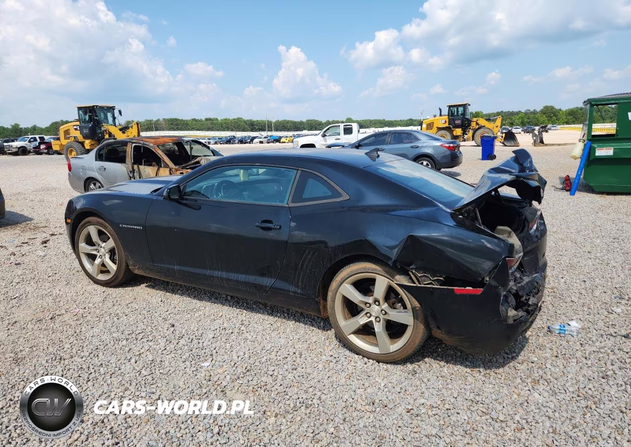 2011 Chevrolet Camaro Lt VIN:2G1FF1ED1B9104802 - 2