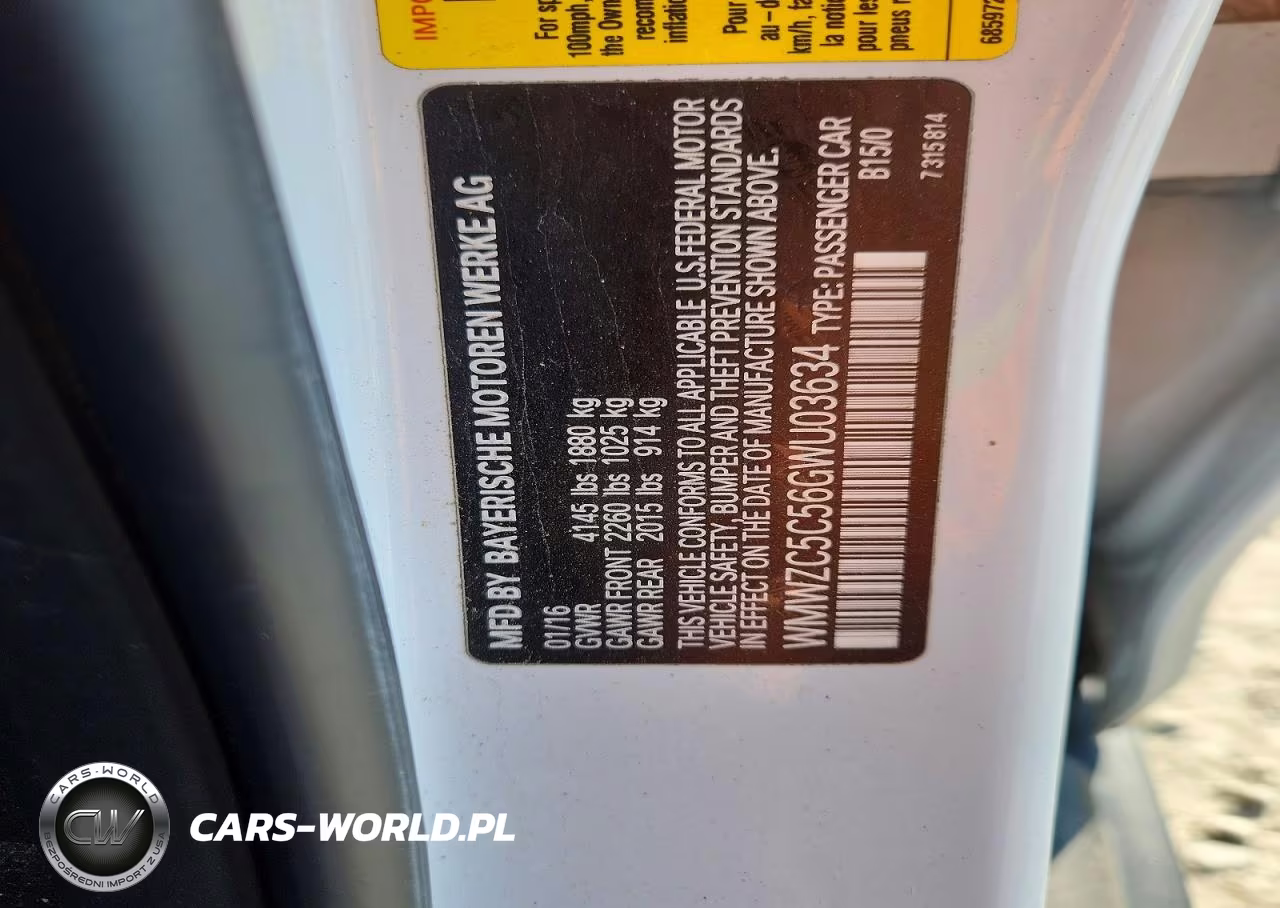 2016 Mini Cooper S Countryman VIN:WMWZC5C56GWU03634 - 12