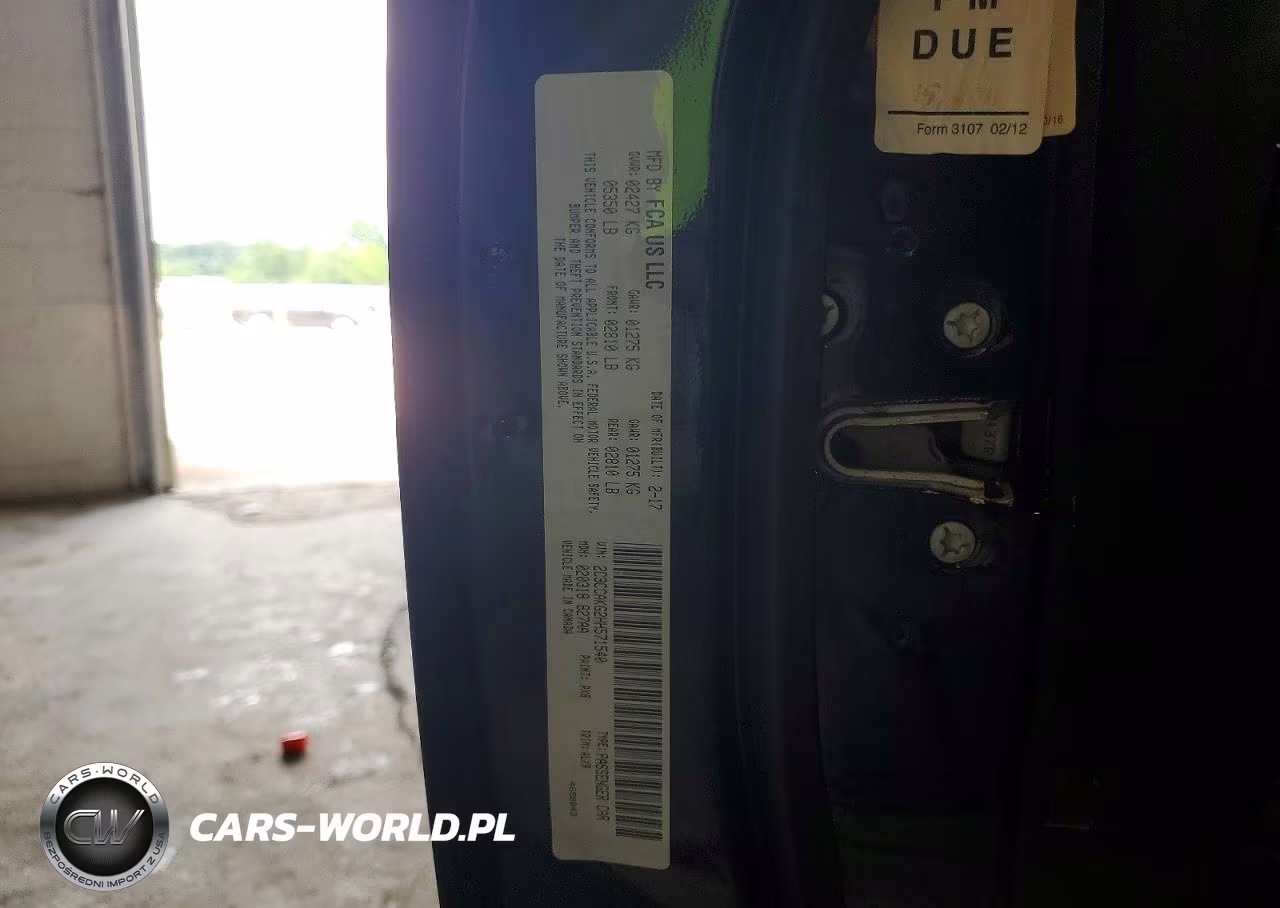 2017 Chrysler 300C VIN:2C3CCAKG2HH571540 - 13