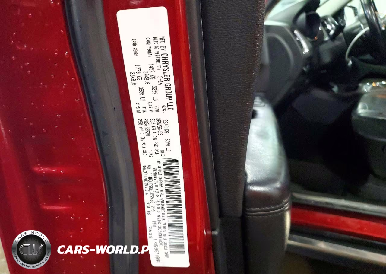 2014 Dodge Durango Limited VIN:1C4RDJDG6EC452405 - 13
