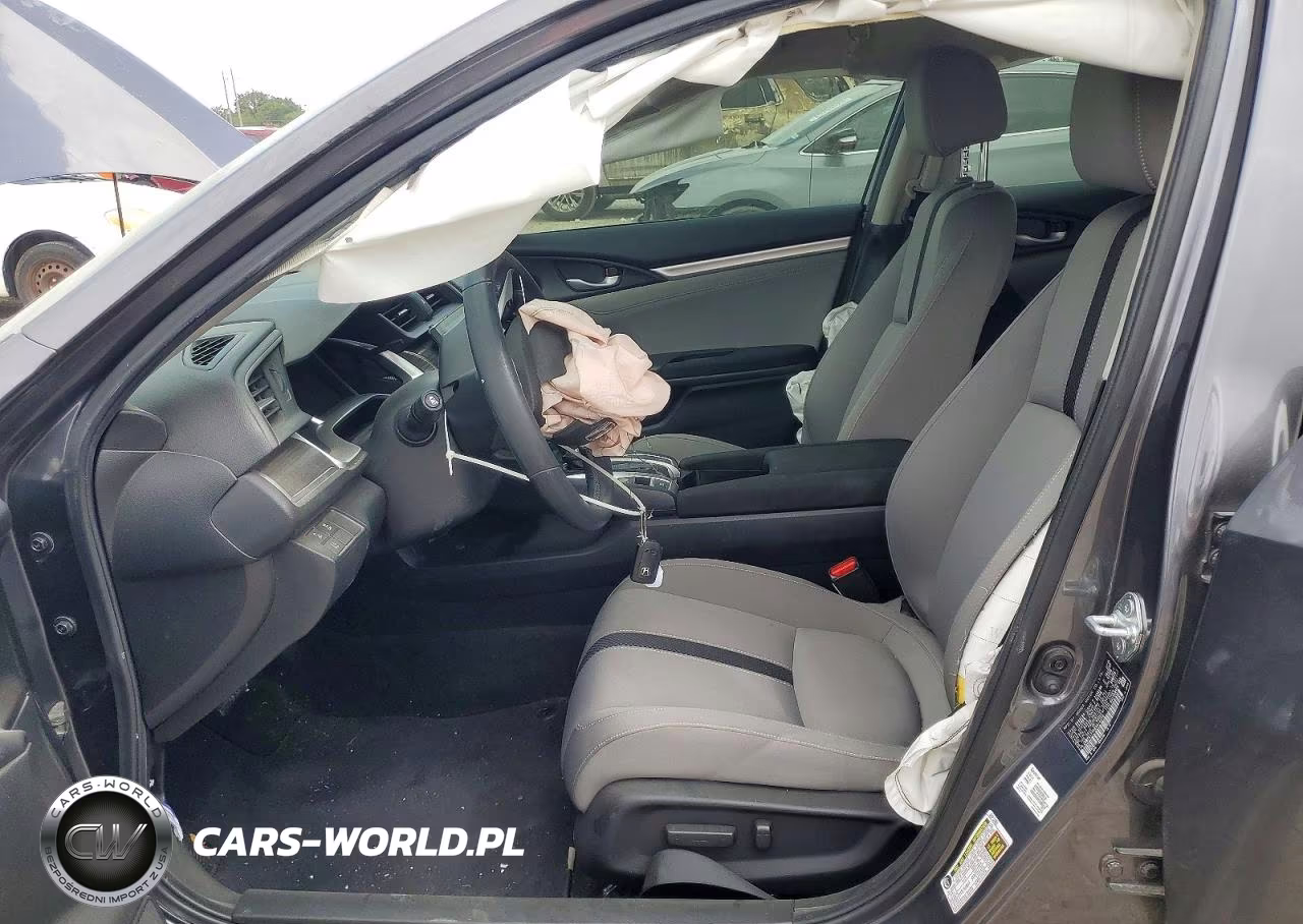 2019 Honda Civic Ex VIN:JHMFC1F34KX014274 - 7