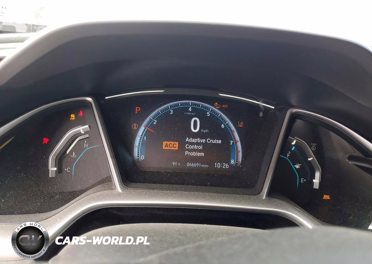2019 Honda Civic Ex VIN:JHMFC1F34KX014274 - 9