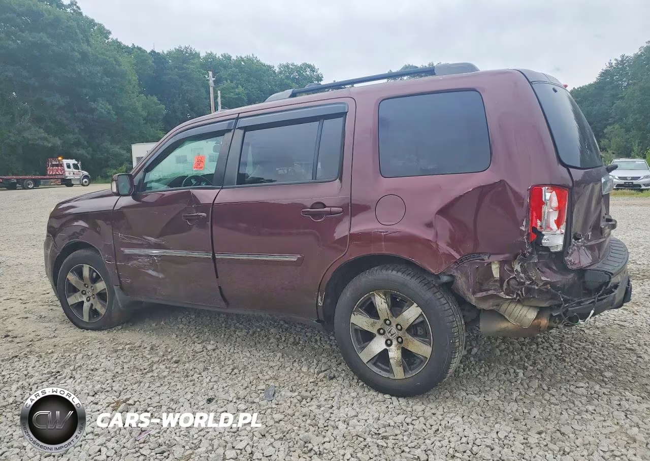 2012 Honda Pilot Touring VIN:5FNYF4H98CB019820 - 2