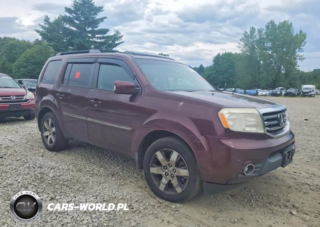 2012 Honda Pilot Touring VIN:5FNYF4H98CB019820 - 4