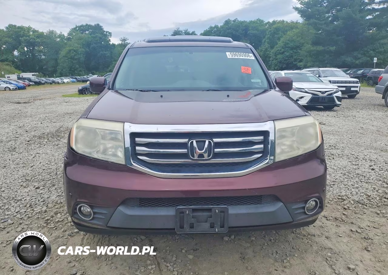 2012 Honda Pilot Touring VIN:5FNYF4H98CB019820 - 5