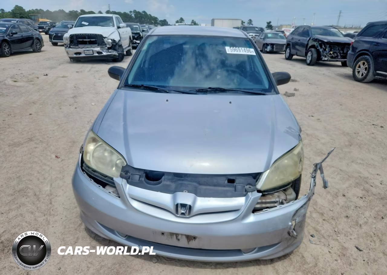 2005 Honda Civic Lx VIN:1HGES16505L022256 - 5