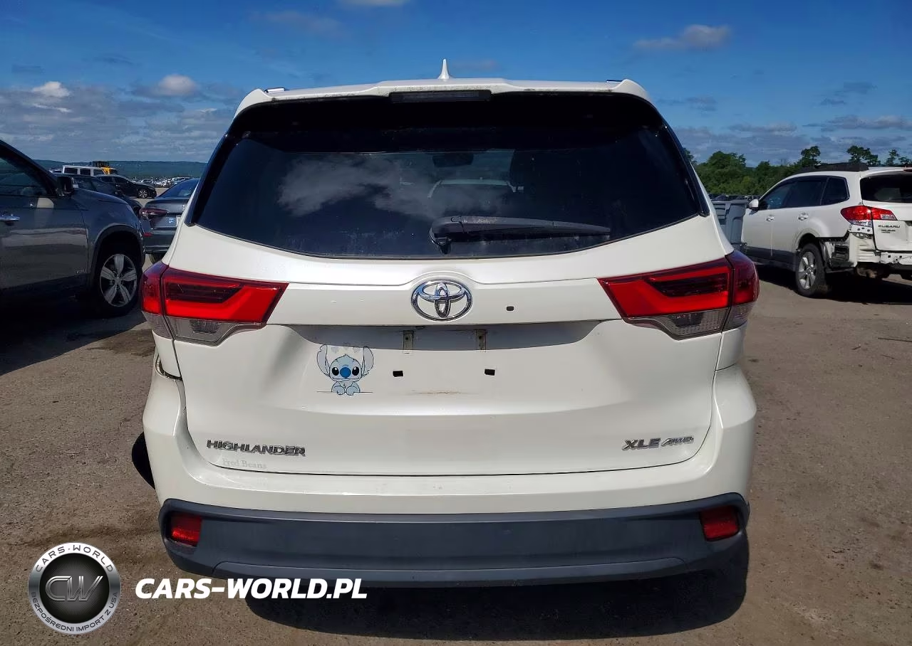2019 Toyota Highlander Xle VIN:5TDJZRFH3KS745031 - 6