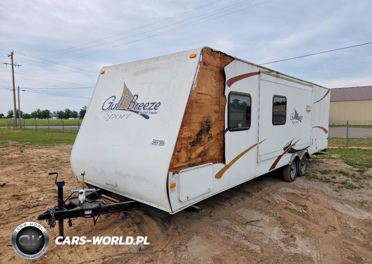 2010 Gulf Stream Gulf Breez Camper VIN:1NL1XTM22A1026053 - 2