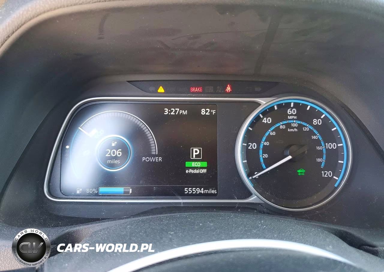 2019 Nissan Leaf S Plus VIN:1N4BZ1CP7KC317276 - 9