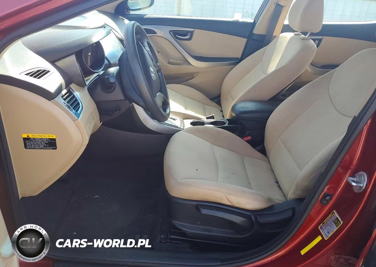 2013 Hyundai Elantra VIN:5NPDH4AE1DH392457 - 7